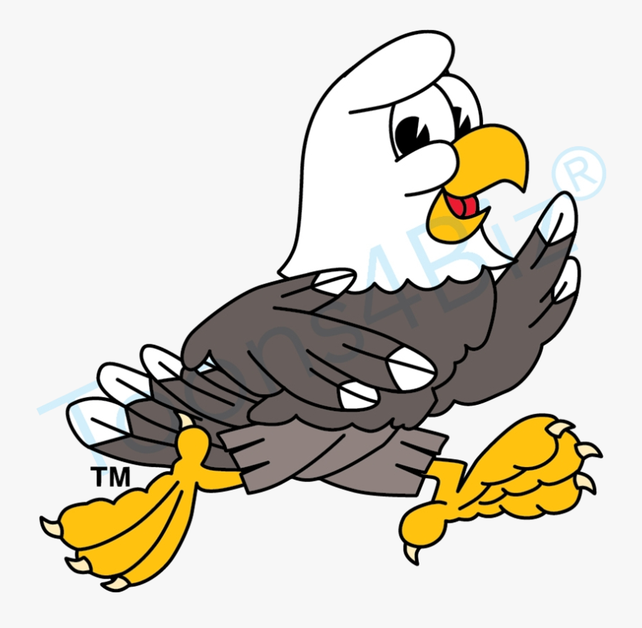 Eagle Baby Clipart Free Best On Transparent Png - Cartoon Eagle, Transparent Clipart