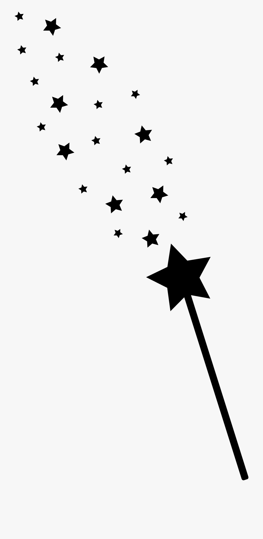 Wand Fairy Clip Art Image Silhouette, Transparent Clipart