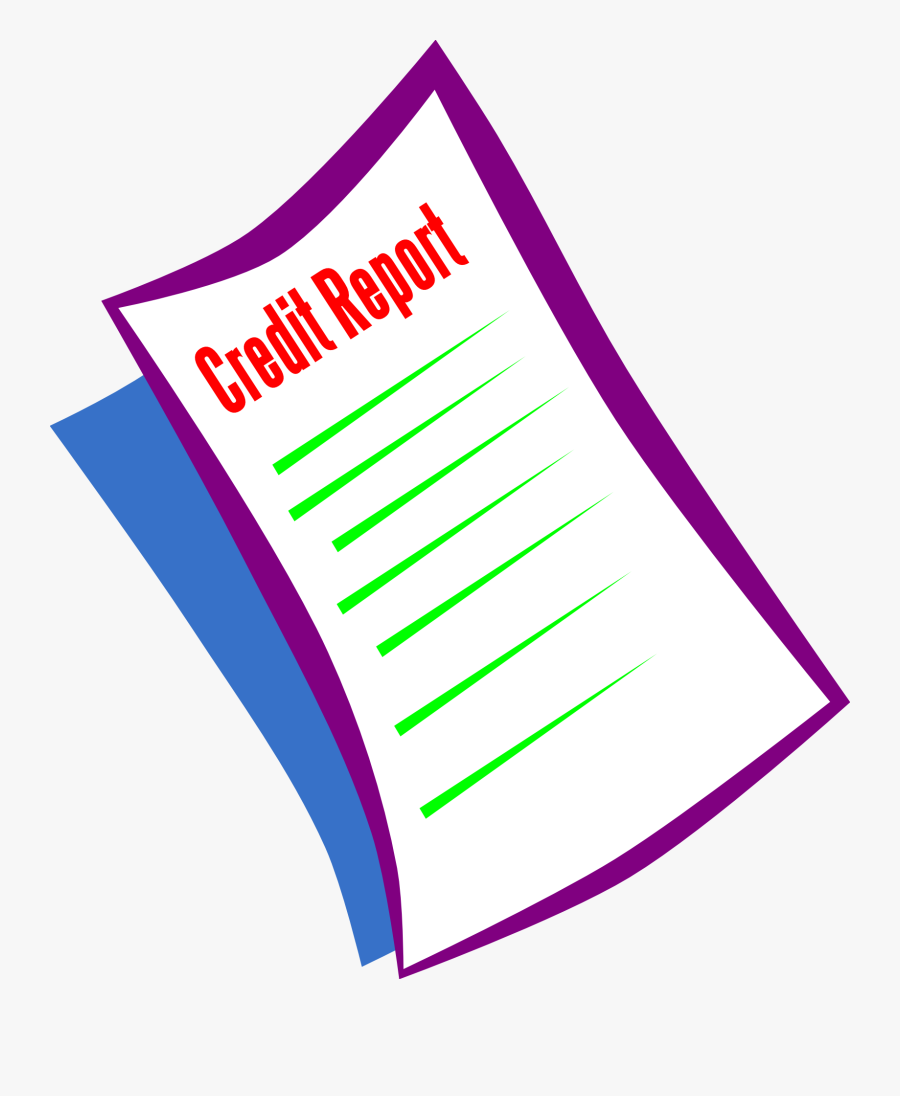 Transparent Report Card Clipart - Credit Score Check South Africa, Transparent Clipart