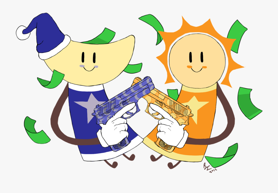 What If Wand Was Gun - Cartoon, Transparent Clipart