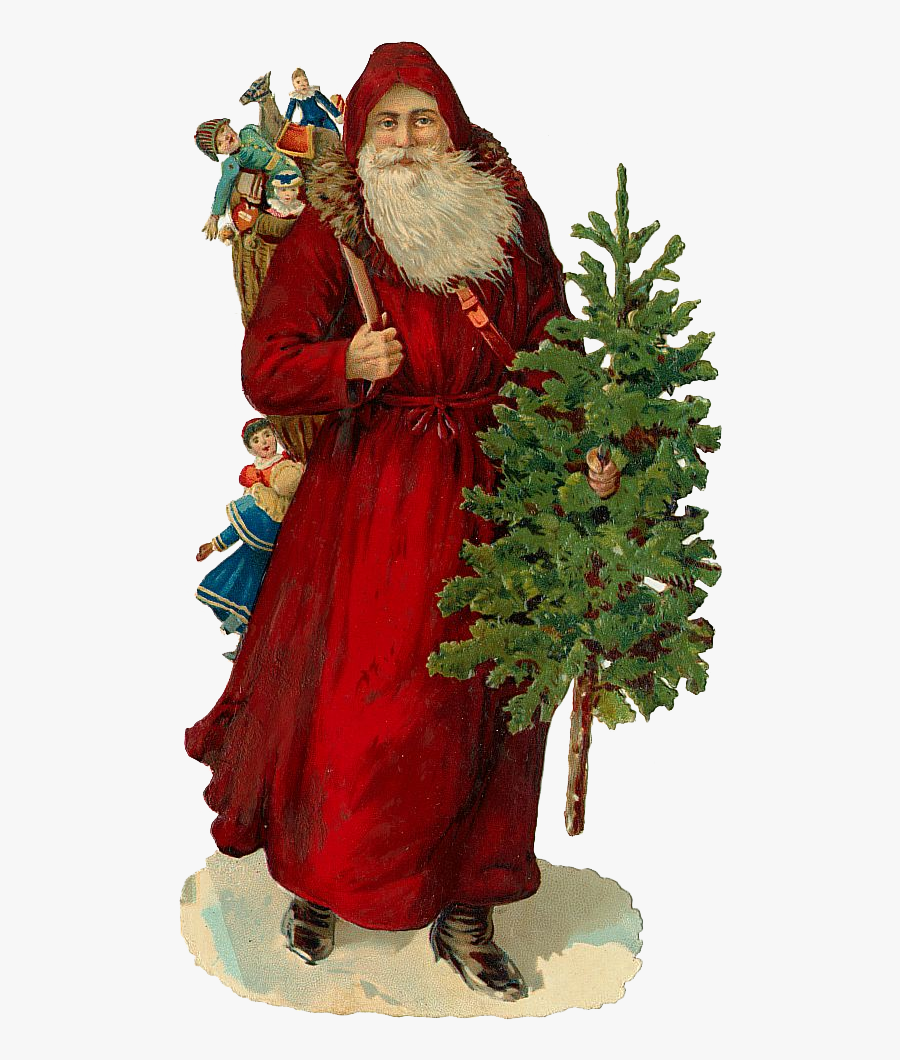 Victorian Christmas Clip Art, Transparent Clipart