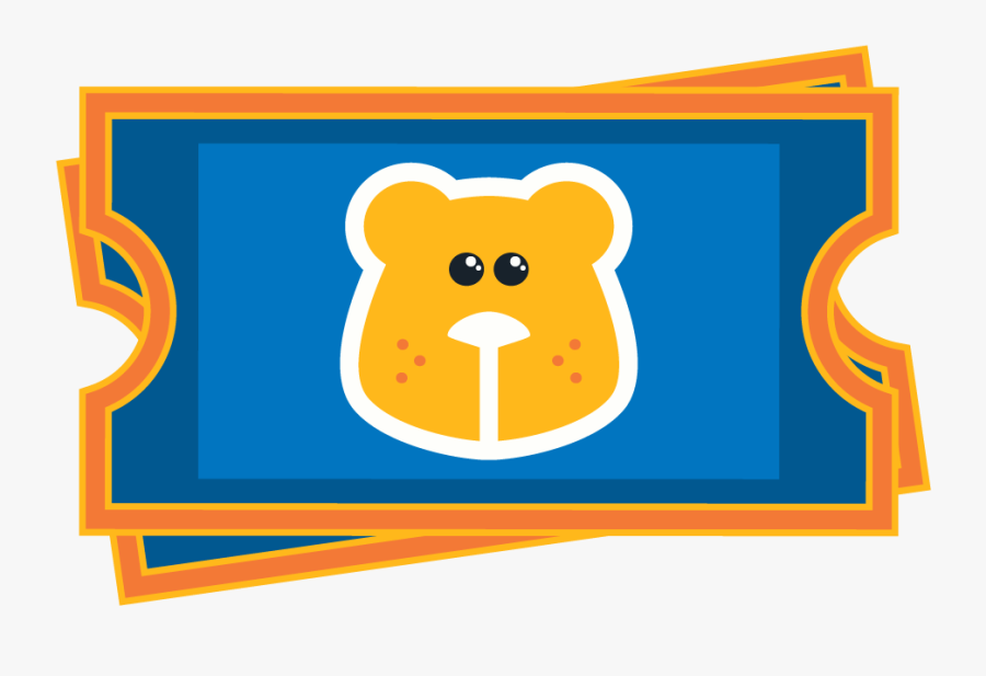 Teddy Bear Thursday - Gokart Ticket, Transparent Clipart