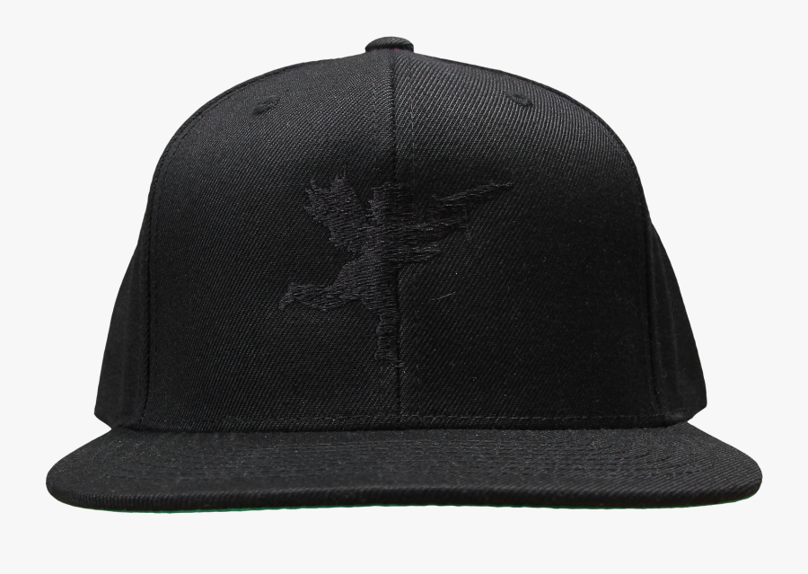 Cupid On Black Snapback - Baseball Cap, Transparent Clipart