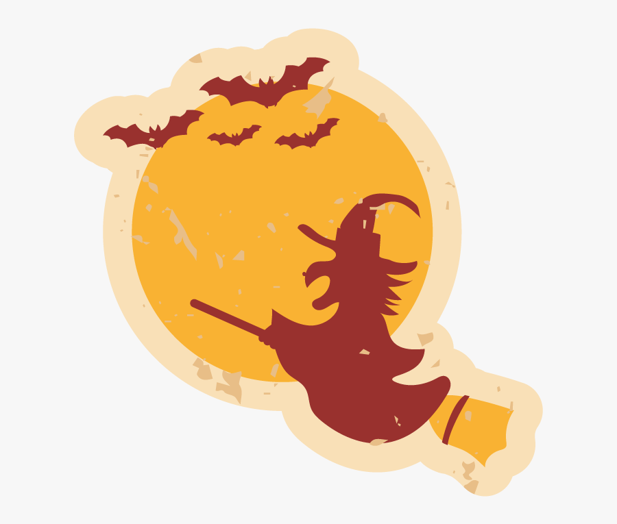 Vintage Halloween - Illustration, Transparent Clipart