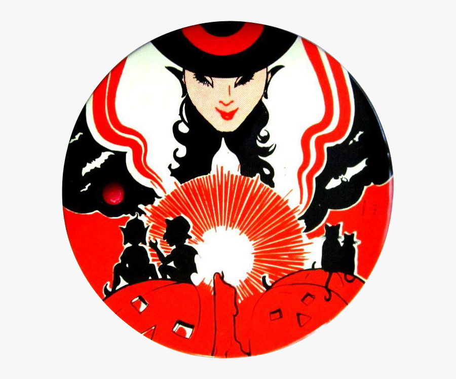 Vintage Halloween Png Transparent - Illustration, Transparent Clipart