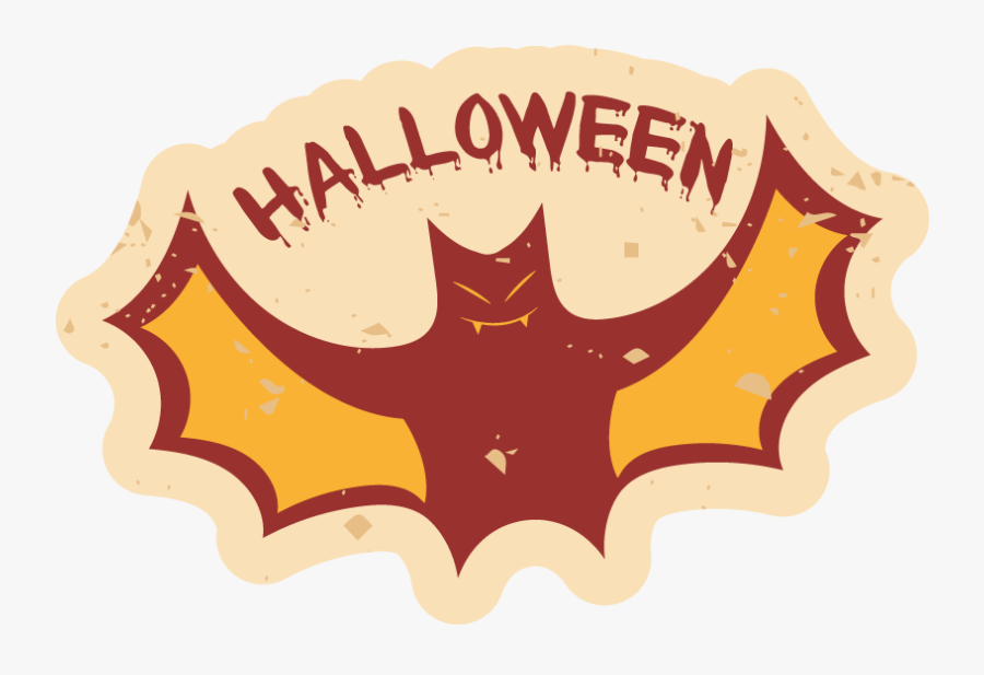 Vintage Halloween - Emblem, Transparent Clipart
