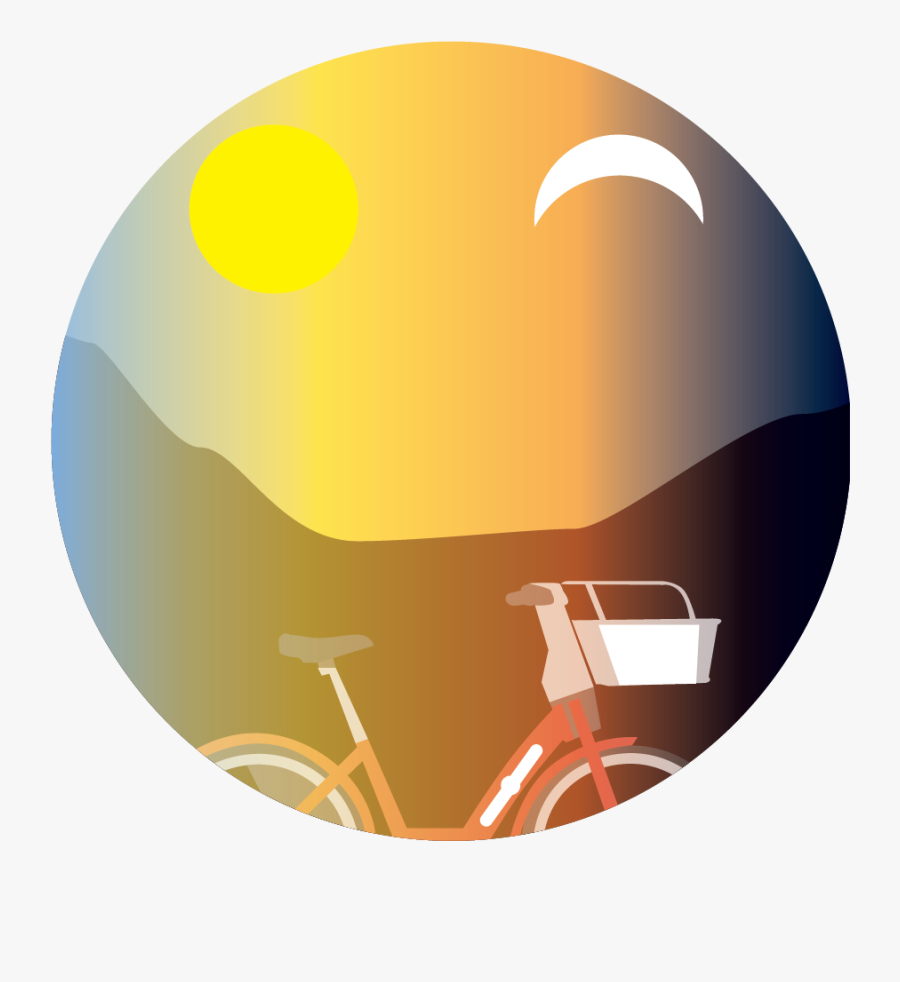 Happy Hour Badge - Circle, Transparent Clipart