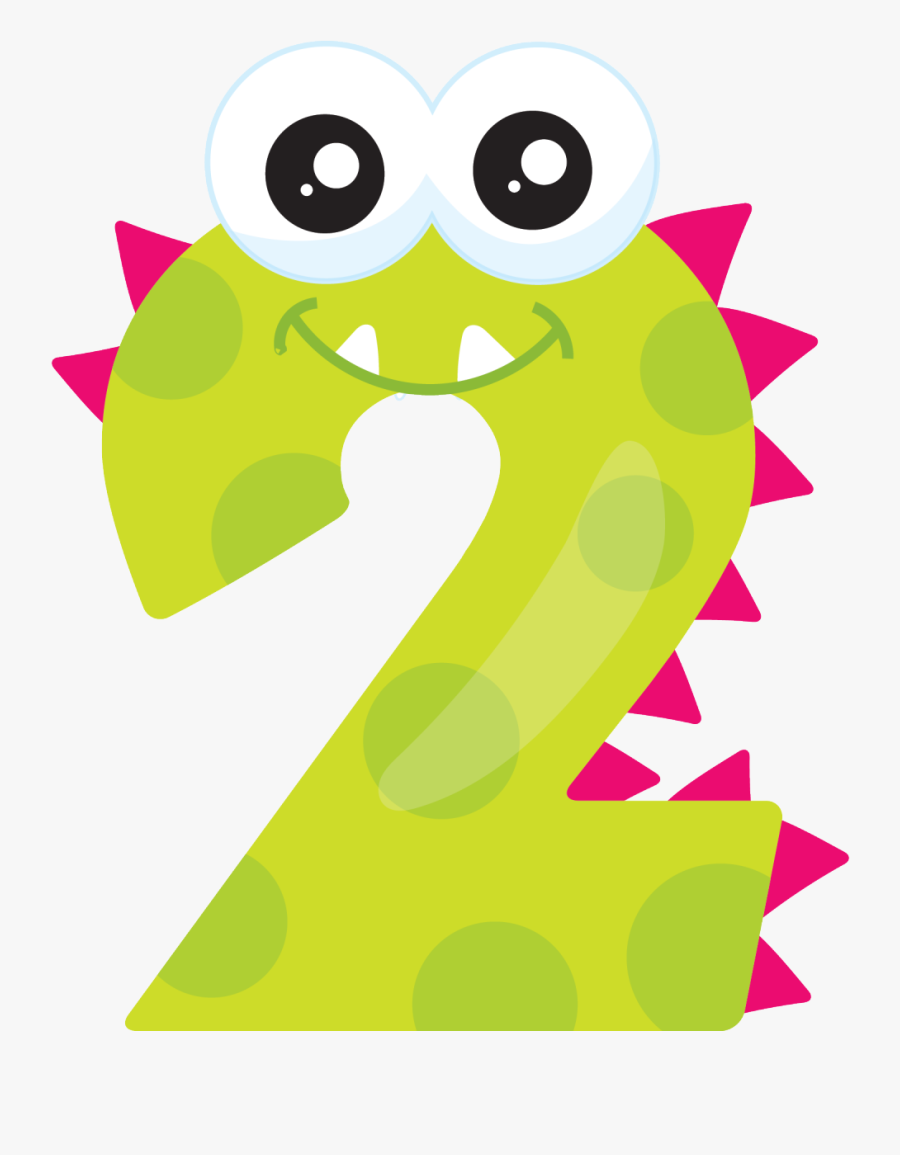 Monster Numbers Clipart, Transparent Clipart