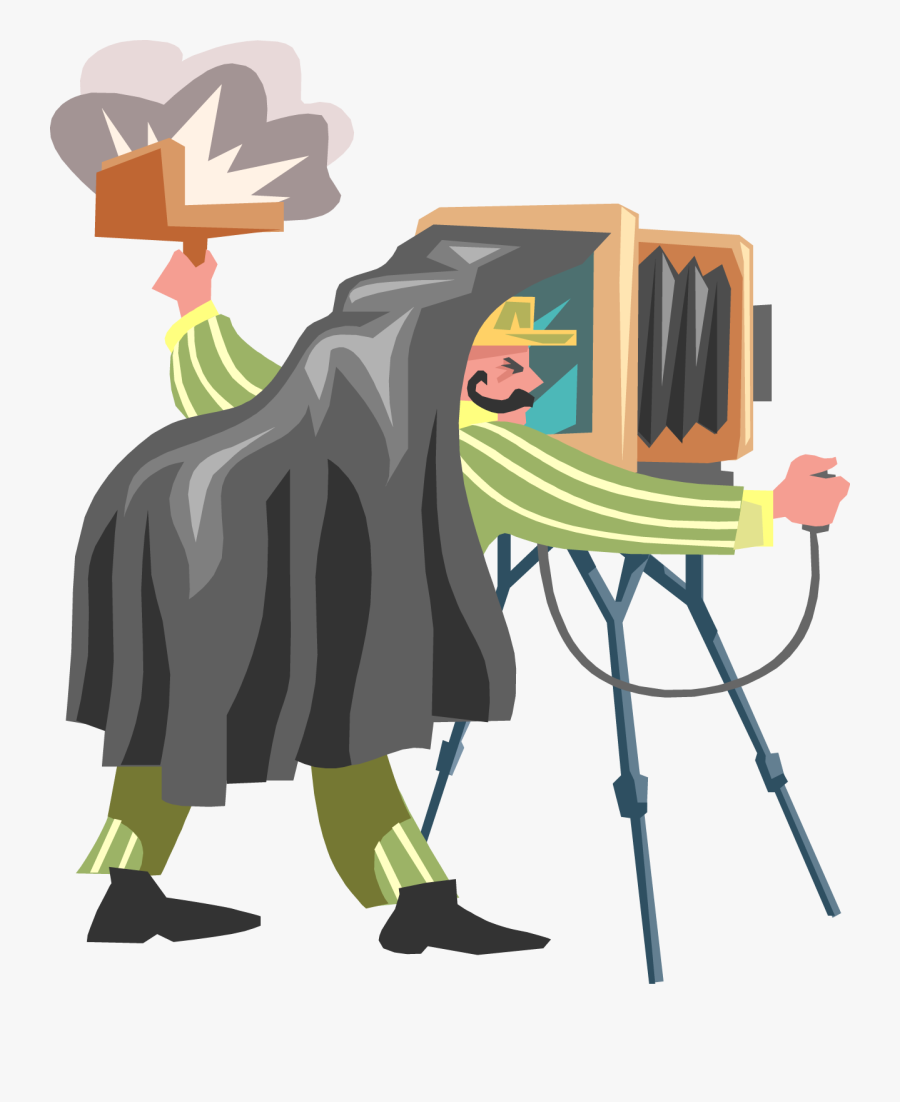 Italy Clipart Camera - Macchina Fotografica Antica, Transparent Clipart