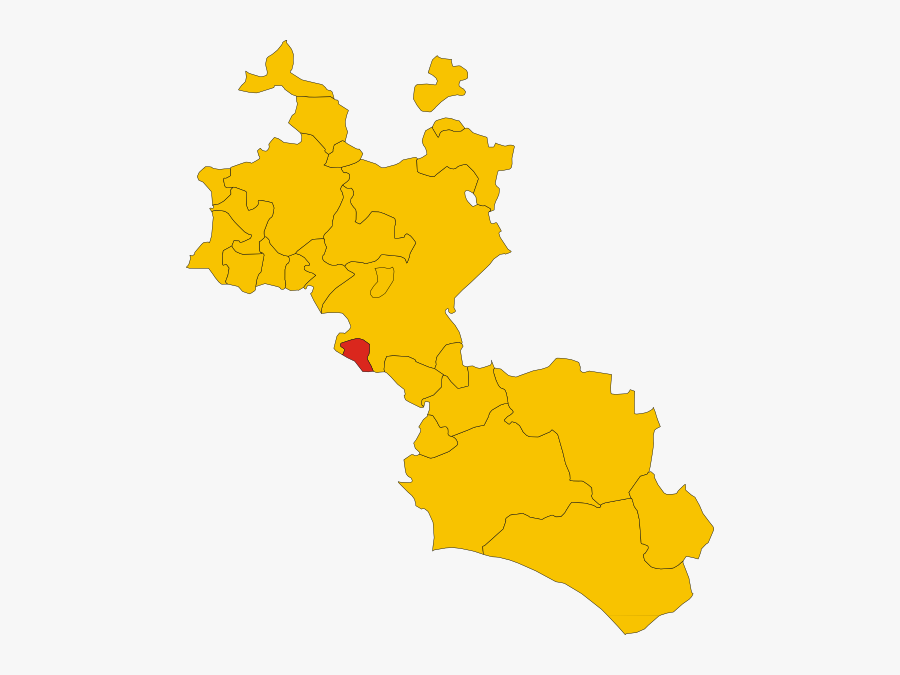 Caltanissetta Comune Mappa, Transparent Clipart