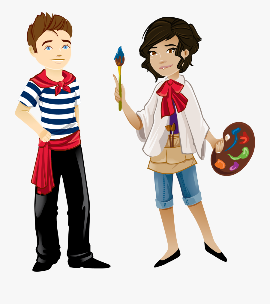 Italy Clipart Boat Italian - Italian Boy Clipart, Transparent Clipart