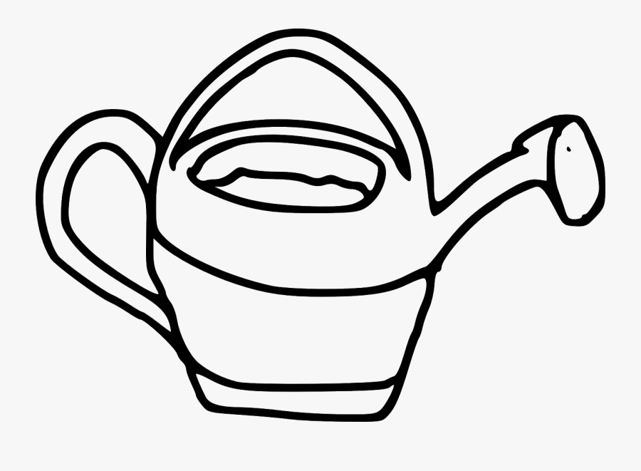 Watering Can Watering-can Watering Pot Free Picture - Household Garden Drawing Outdoor, Transparent Clipart