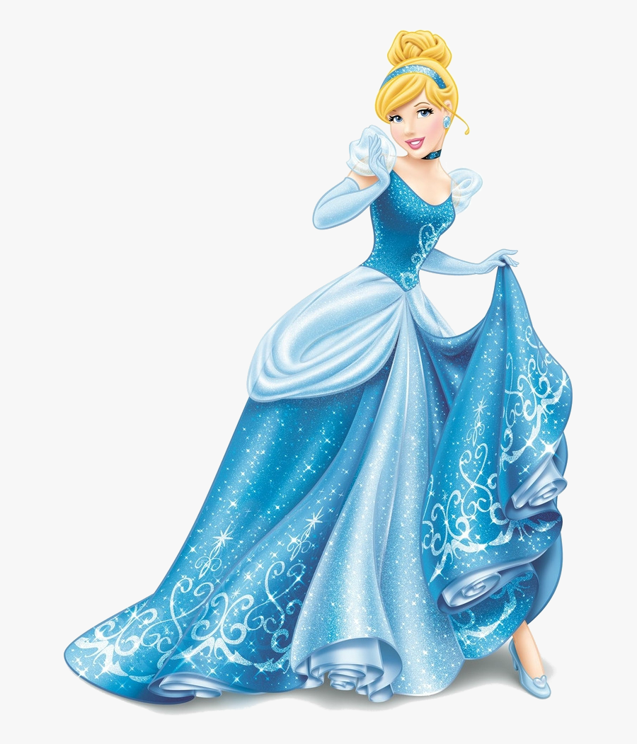 Belle Aurora Cinderella Rapunzel Tiana Princess Clipart - Cinderella Disney Princess, Transparent Clipart