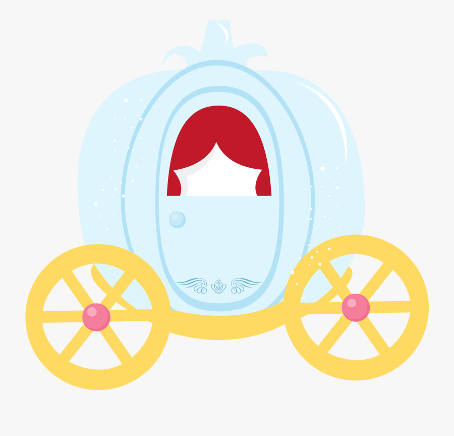 Cinderella Baby Clip Art - Carriage, Transparent Clipart