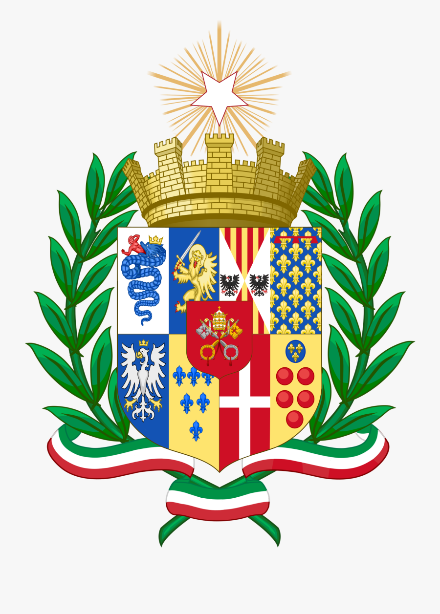 Italian Coat Of Arms Png, Transparent Clipart