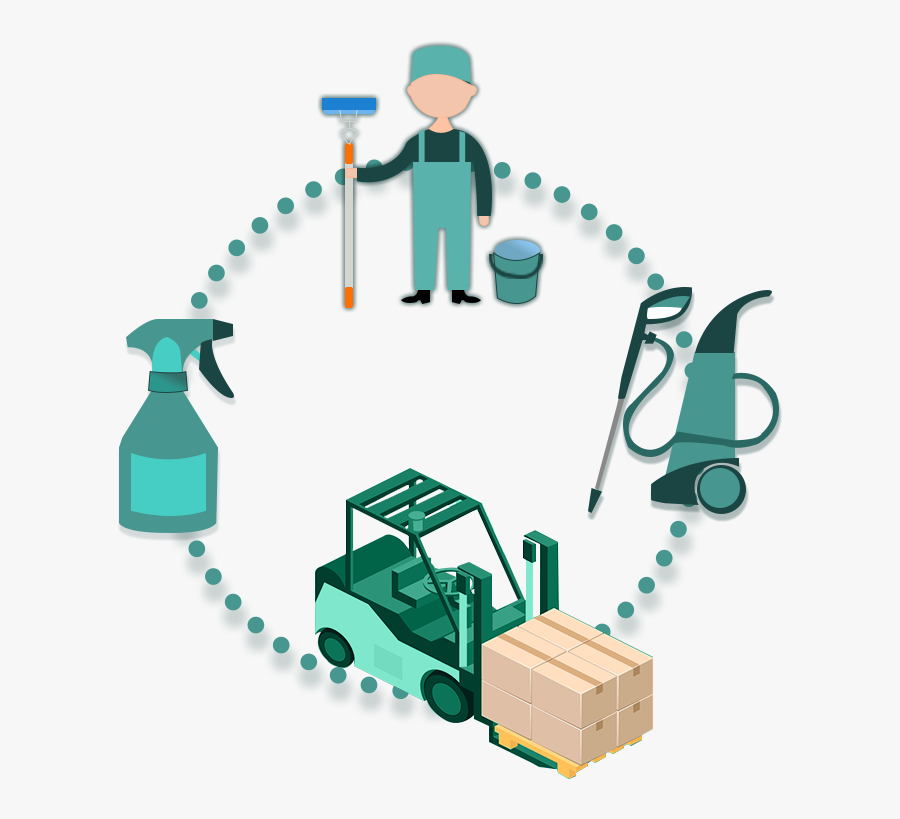 Cleaning Forklifts - International Yoga Day Painting, Transparent Clipart