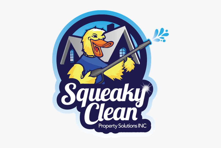Logo Squeaky Clean, Transparent Clipart