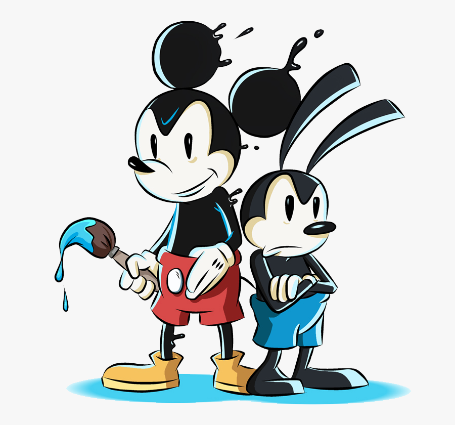 Epic Mickey Clipart - Disney Epic Mickey Wii, Transparent Clipart