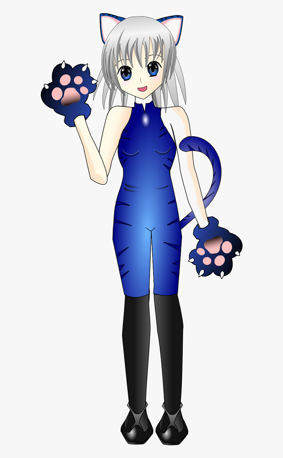 Vampire Anime Eye Clip Art - Clip Art Anime Girl, Transparent Clipart