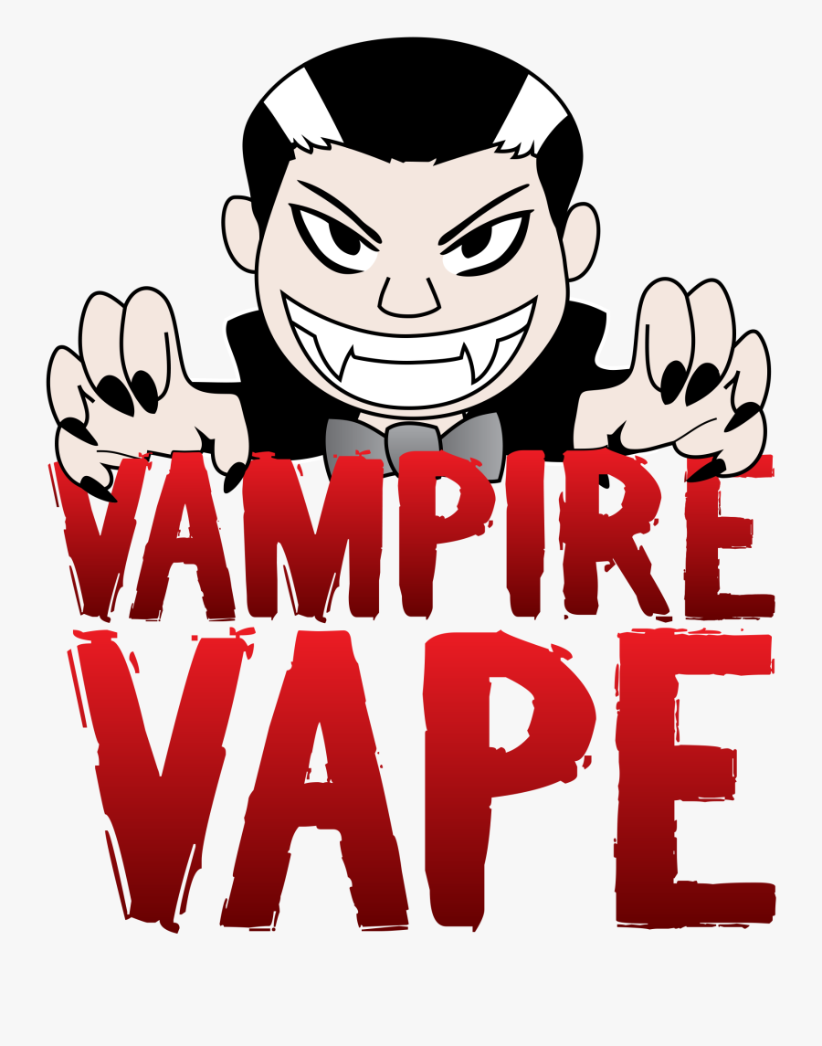 Vampire Vape Logo, Transparent Clipart