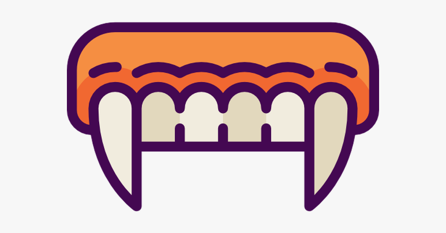 Image Royalty Free Download Vampire Fangs Clipart - Fang, Transparent Clipart