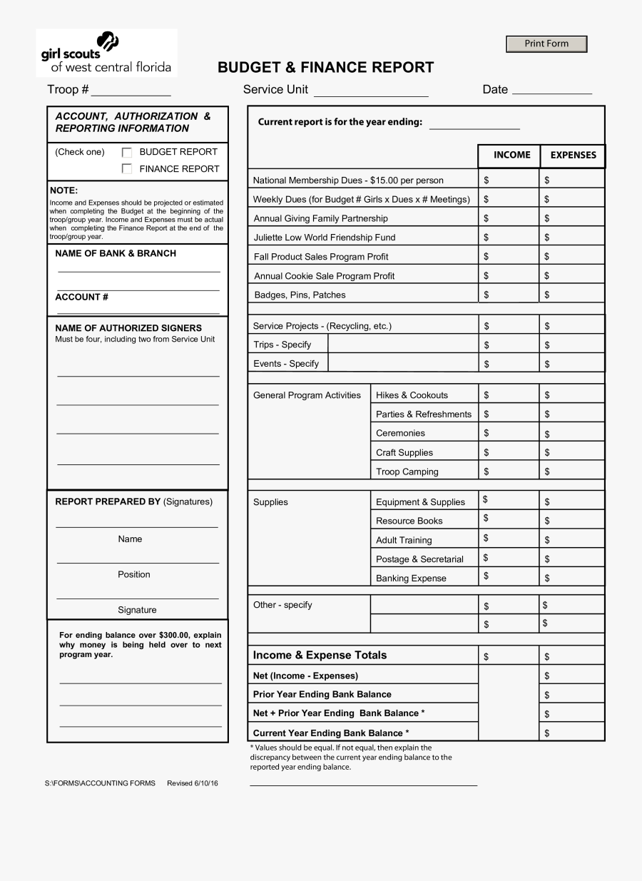 Clip Art Finance Report Template - Template, Transparent Clipart
