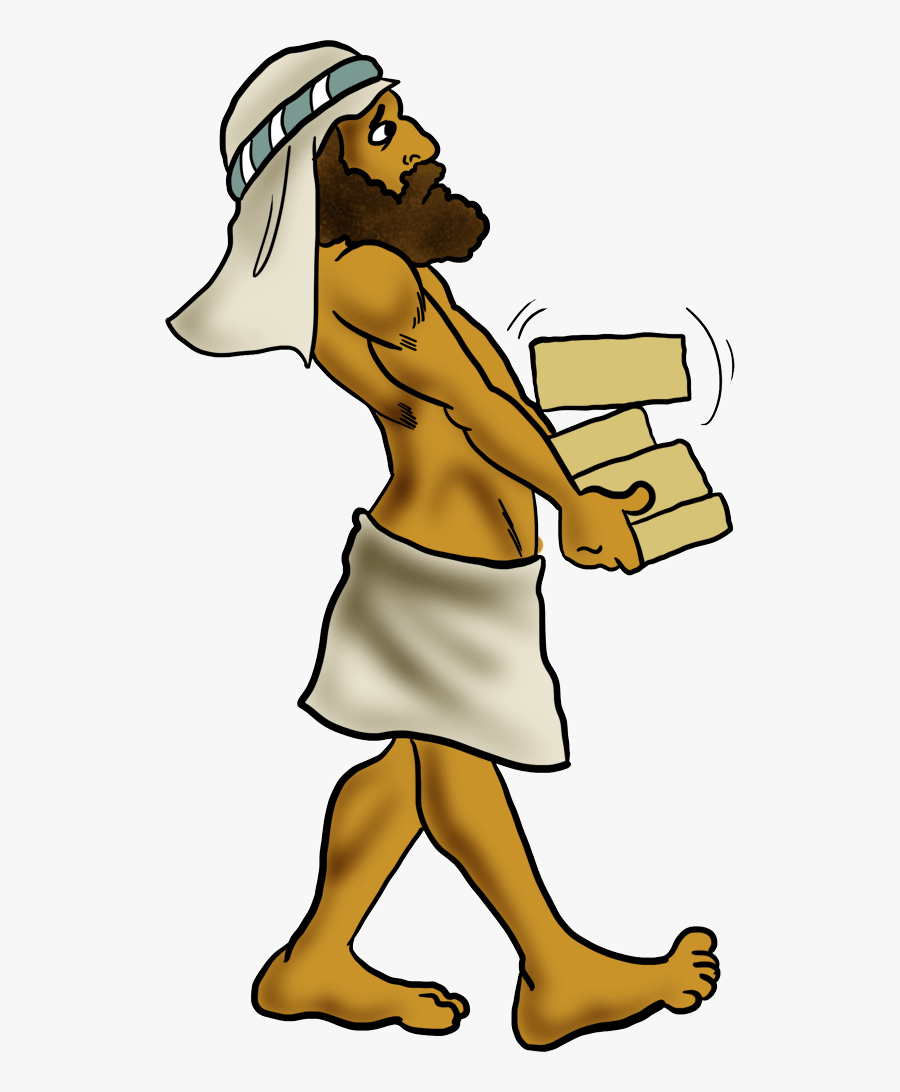 Hebrew Slave In Egypt - Cartoon Slaves In Egypt, Transparent Clipart