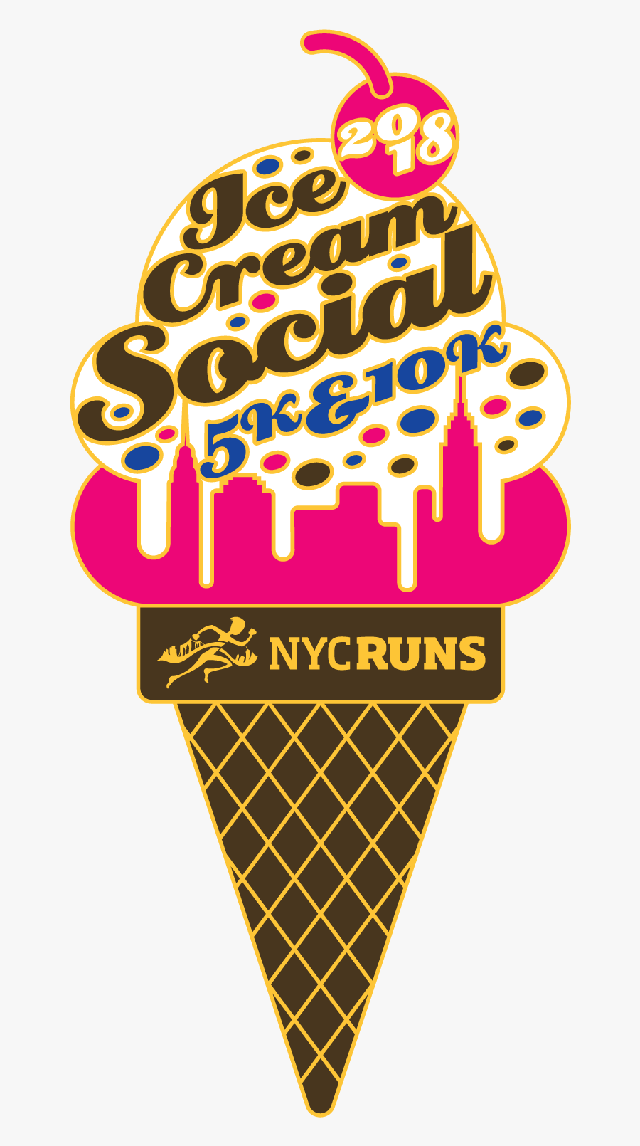Media Item - Nycruns Brooklyn Ice Cream Social 5k, Transparent Clipart