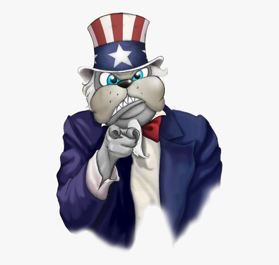 Clip Art Road Dog Industrial - We Need You Uncle Sam Dog, Transparent Clipart