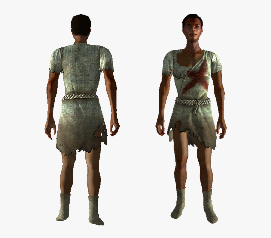 Clip Art Slave Pictures - Fallout New Vegas Slave Rags, Transparent Clipart