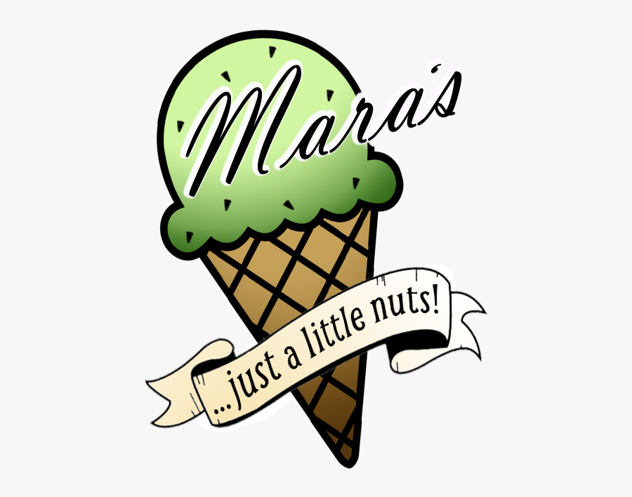 Maras Just A Little Nuts Ice Cream Parlor - Maras Ice Cream Logo, Transparent Clipart