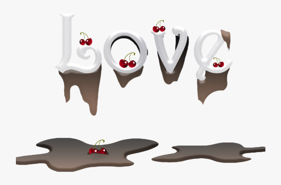 Love Sundae Nina Garman Word Desert Dessert Sundae, Transparent Clipart