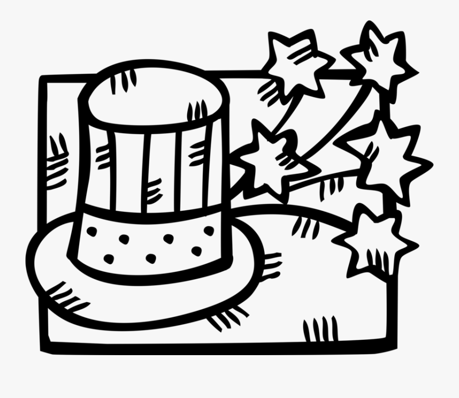 Vector Illustration Of Independence Day 4th Of July, Transparent Clipart