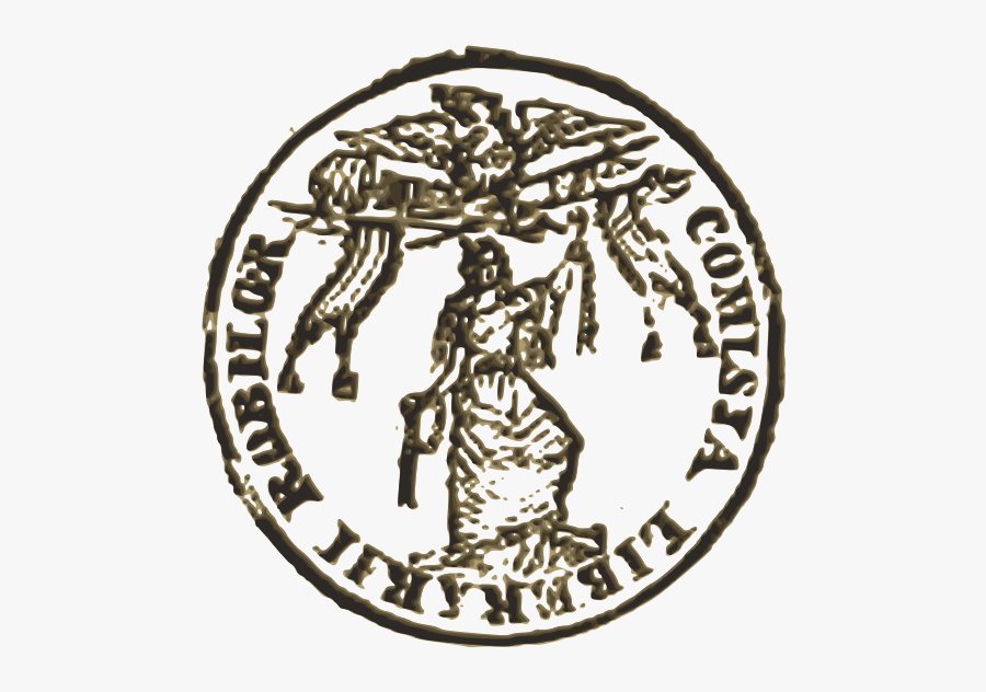 Seal Of The Slaves Liberation Committee, Wallachia, - No Side Effect, Transparent Clipart