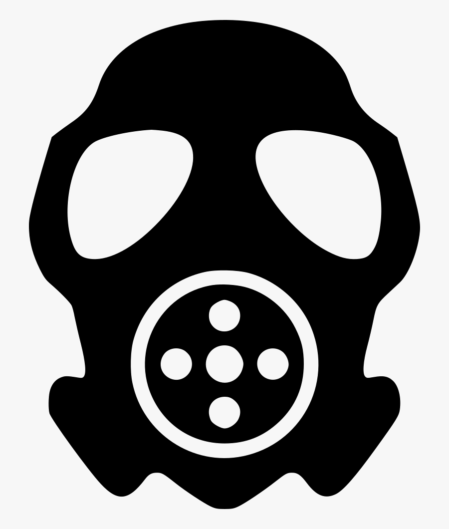 Mask,personal Protective Equipment,clothing,gas Mask,costume,clip - Transparent Gasmask Clipart, Transparent Clipart