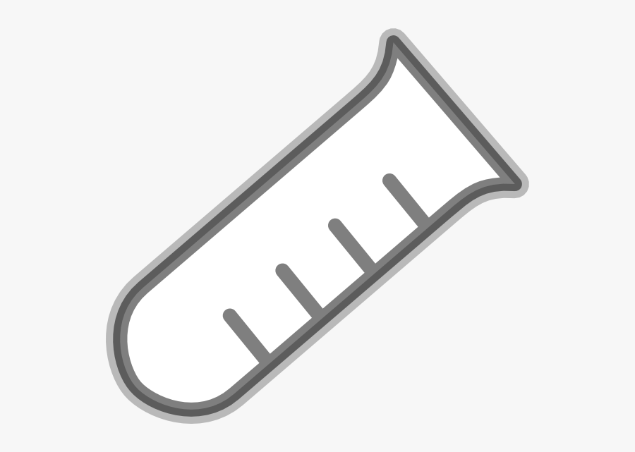 Outline Test Tube Clip Art At Free Vector Royalty Tube - Test Tube For Colouring, Transparent Clipart