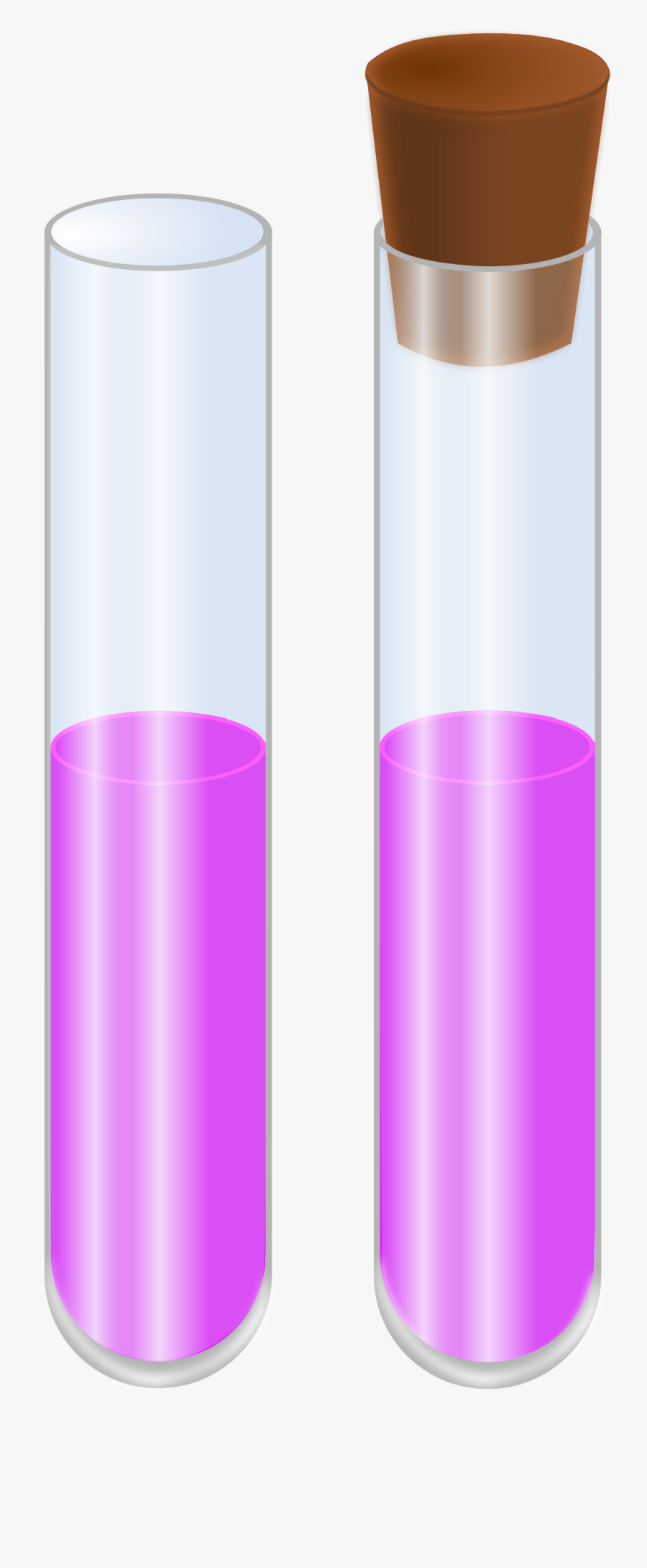 Glass Tube Clip Arts, Transparent Clipart