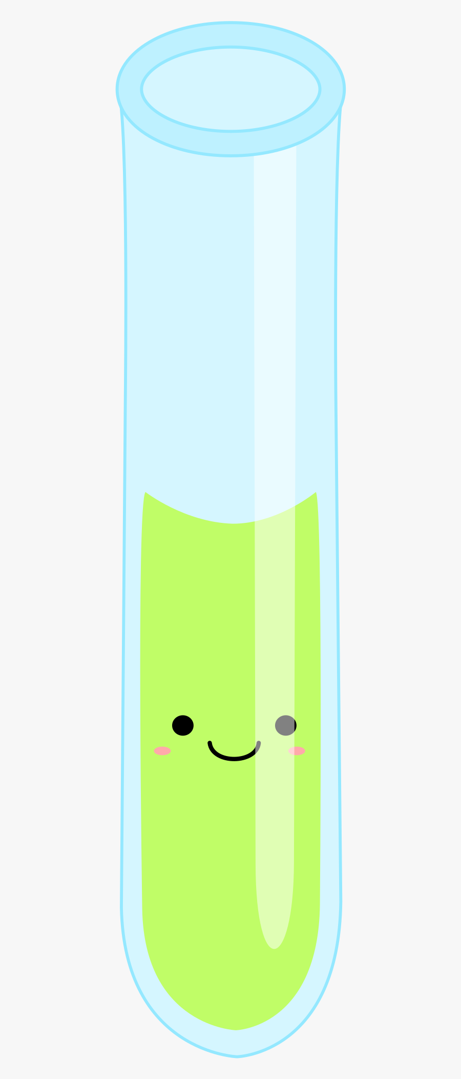 Transparent Test Tube Clipart - Test Tube With Liquid, Transparent Clipart