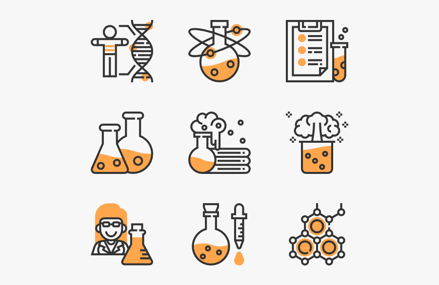 Chemistry - Corruption Icons, Transparent Clipart
