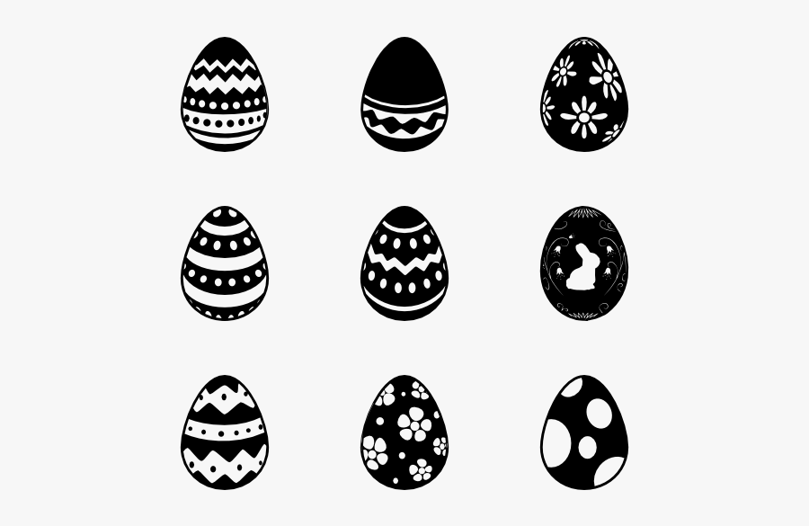 Easter Egg Icons - Easter Egg Svg Free, Transparent Clipart