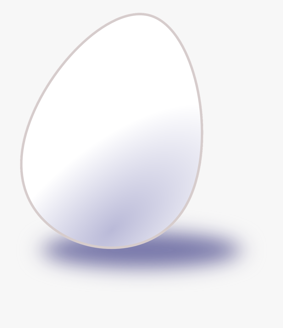 Egg Chicken White Food Easter Bird Eggshell - Egg, Transparent Clipart
