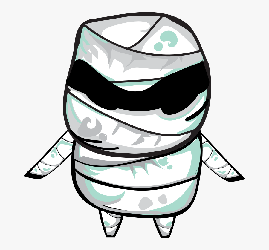 Cute, Halloween, Mummy - มัมมี่ การ์ตูน น่า รัก, Transparent Clipart