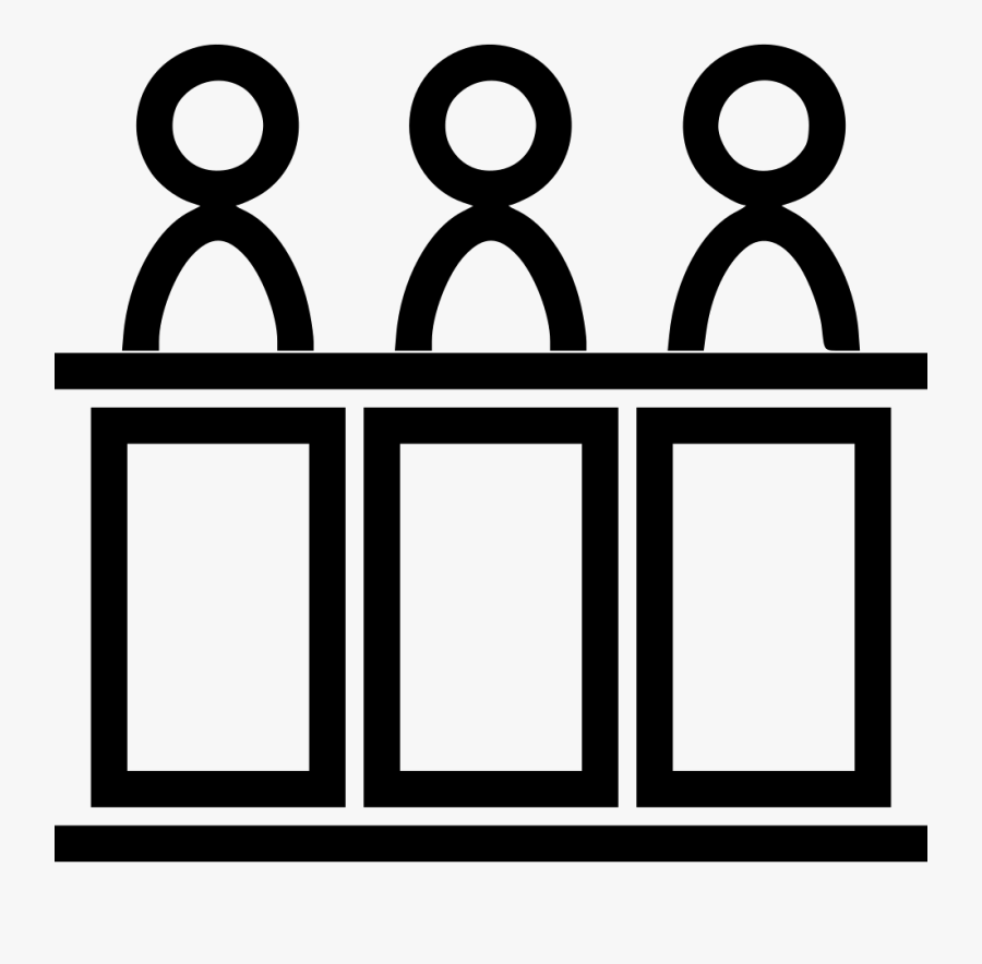 Panel Of Judges Icon, Transparent Clipart