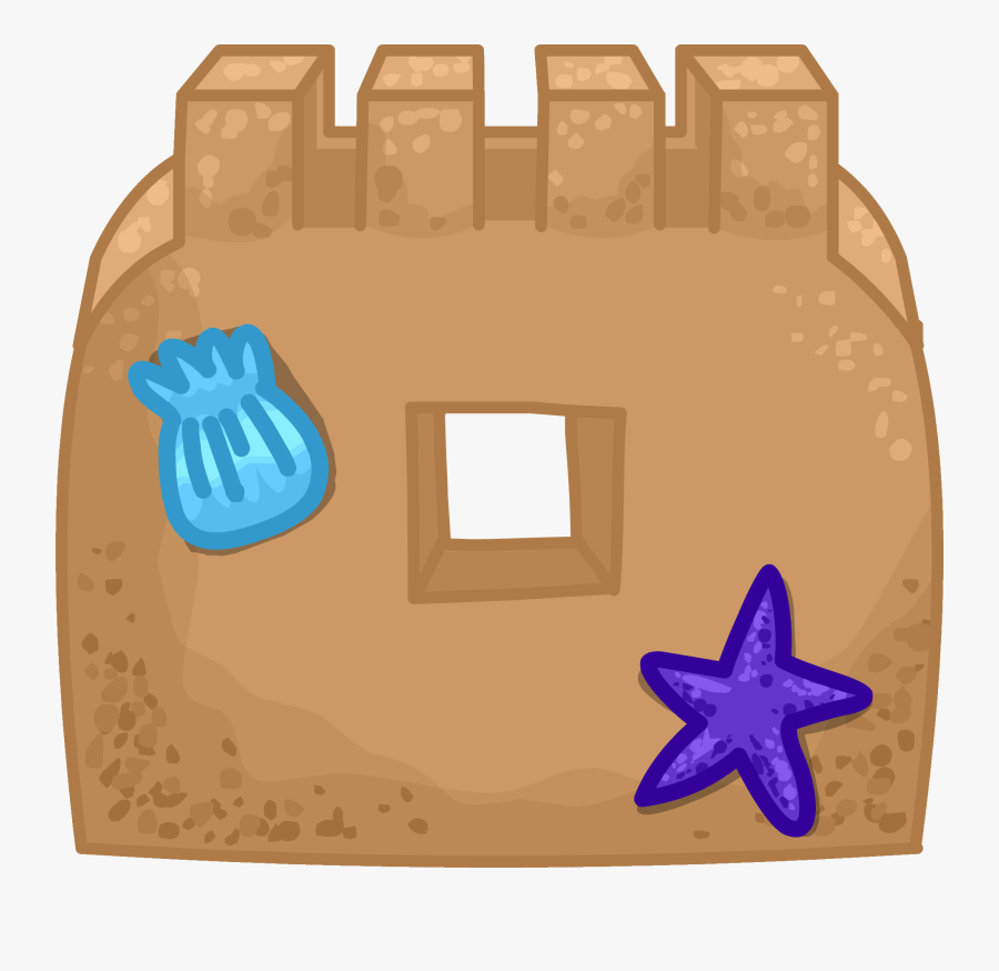 Club Penguin Rewritten Wiki - Club Penguin Sand Castle, Transparent Clipart