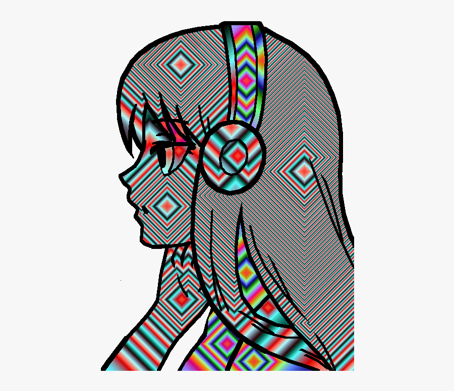 Anime Girl Hair Base, Transparent Clipart