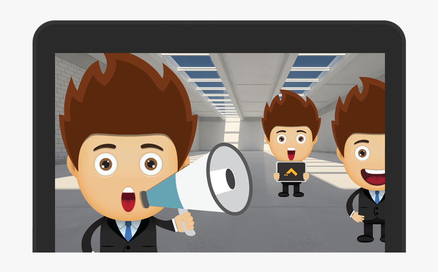 Mac Crm Software Solution For Sales Leaders - Cartoon, Transparent Clipart