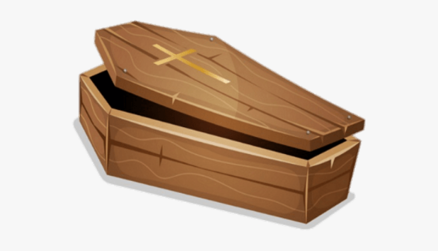 Coffin Clipart Animated - Coffin Clipart, Transparent Clipart