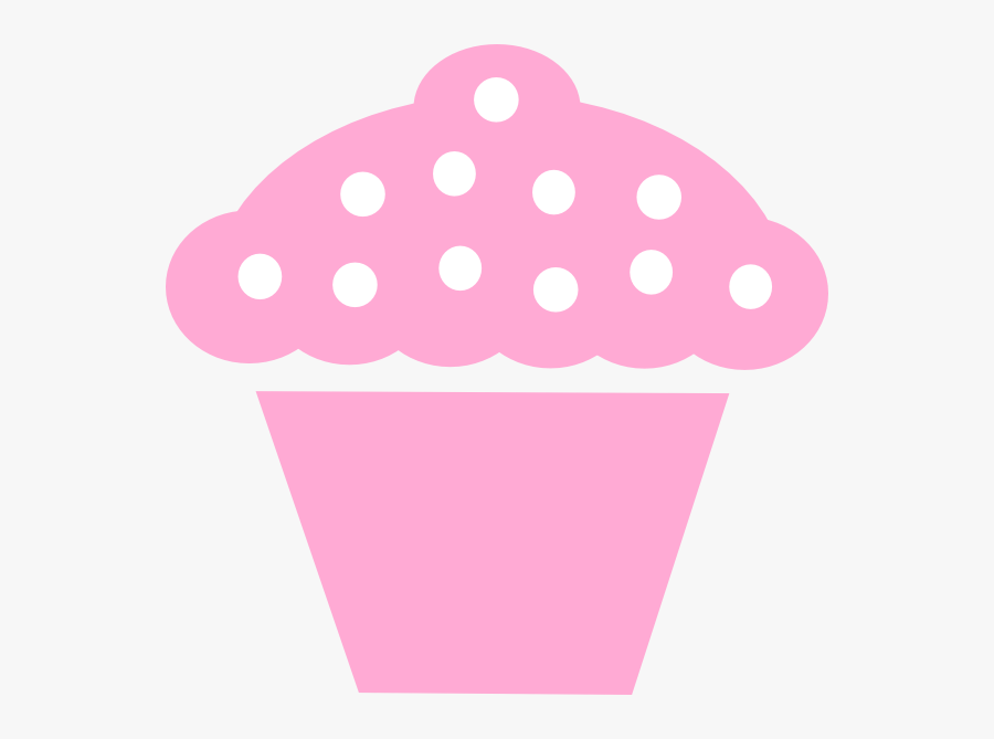 Clip Art Cupcake Symbol - Pink Cupcake Clip Art, Transparent Clipart