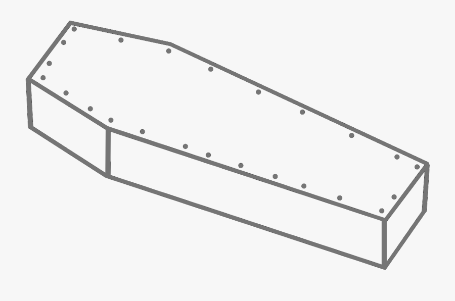 Resisting The Occupation - Coffin Clipart Black And White, Transparent Clipart