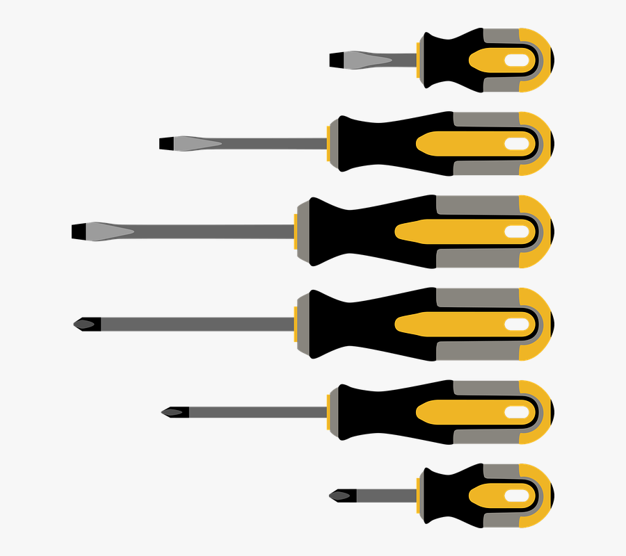 Screw Driver Tools Clipart, Transparent Clipart